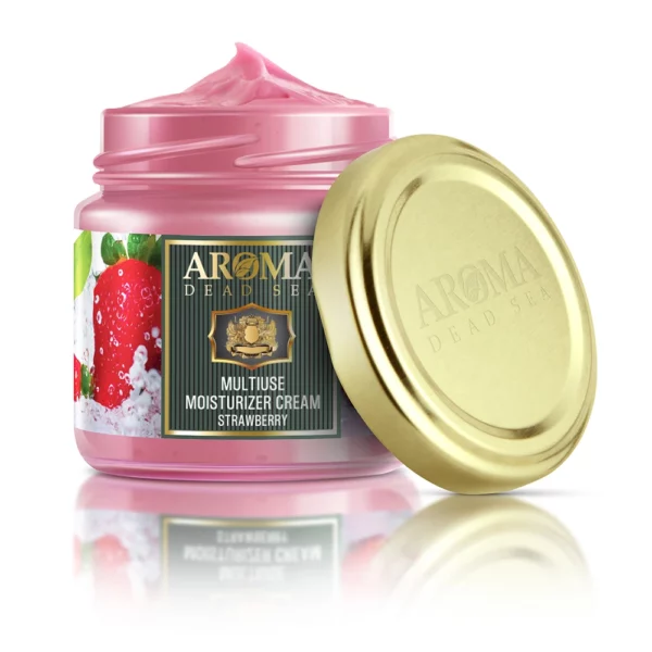 Crème Hydratante Polyvalente à la Fraise