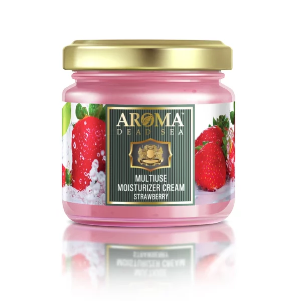 Crème Hydratante Polyvalente à la Fraise pot