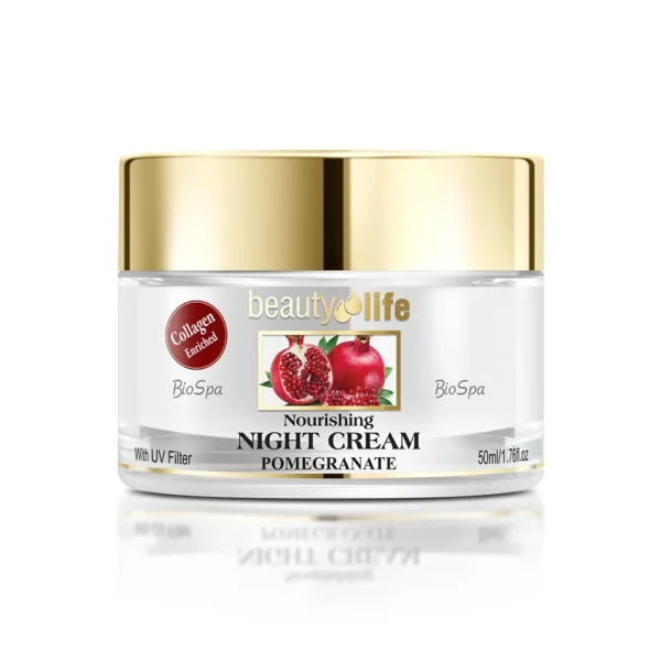 Crème de nuit nourrissante à l'extrait de grenade – Image 3