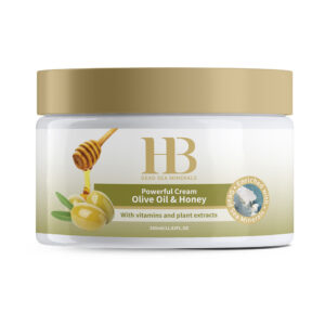 Crème pour le corps à l'huile d'olive et au miel