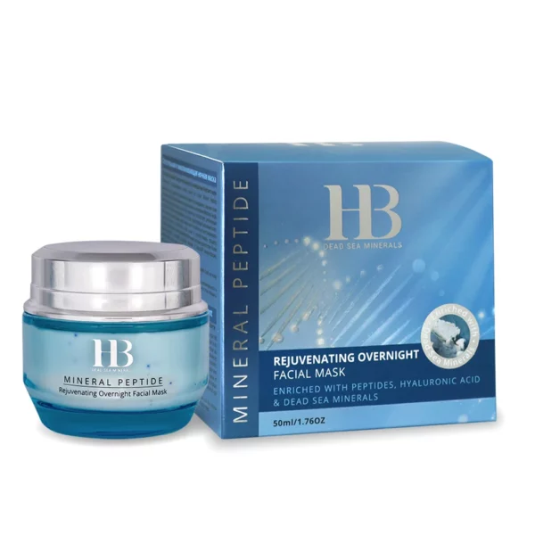Masque de nuit rajeunissant aux peptides minéraux