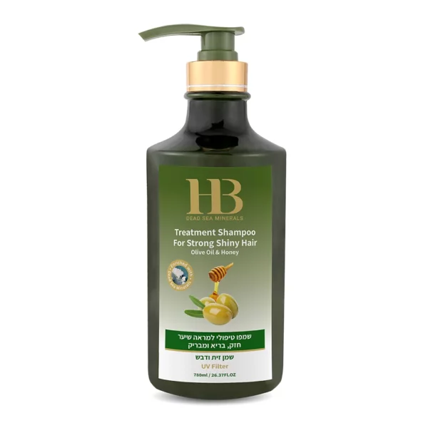 Shampooing à l'huile d'olive et au miel