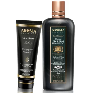 Baume après-rasage + Shampooing à la boue