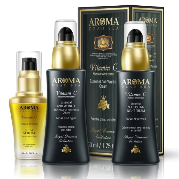 Royal Diamond Kit de soins du visage anti-âge