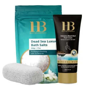 Coffret de soins anti-crevasses pour les pieds boue