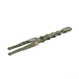 Pince à épiler à tête ronde – Acier chirurgical